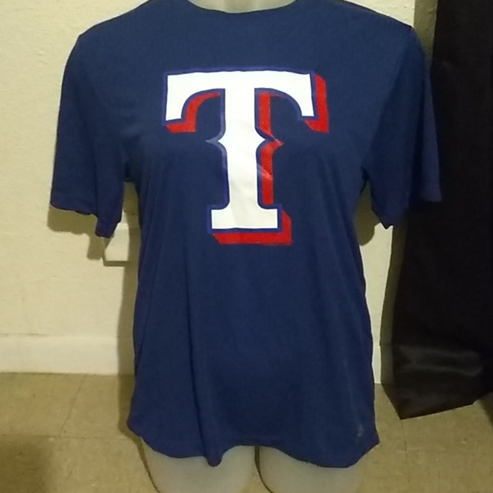 Genuine Merchandise Blue Texas Rangers Size M